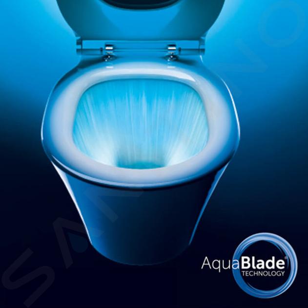 Ideal Standard Tesi - WC sospeso con copriwater SoftClose