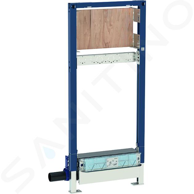 Geberit Duofix - Montážní prvek pro sprchu, 130 cm, s odtokem ve stěně, nástěnná armatura pod omítku 111.581.00.1IIJ1