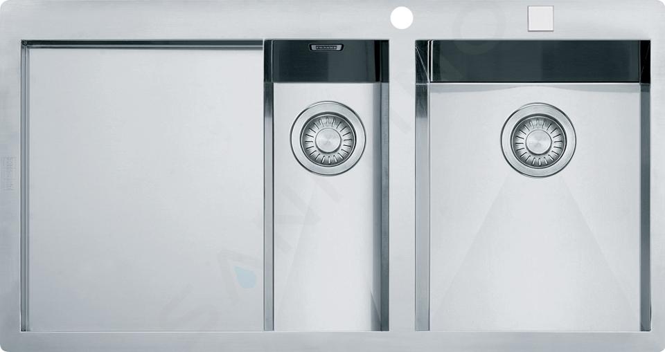 Franke Planar - Dřez PPX 251/651 TL /7, 100x51 cm, nerez 127.0203.468IIJ1