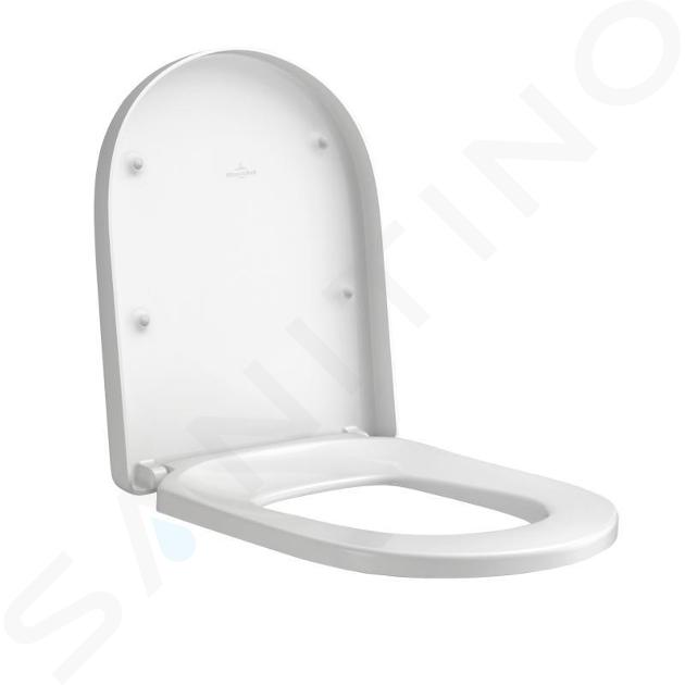 Villeroy & Boch Subway 2.0 - WC sedátko Comfort, SoftClosing, alpská bílá 8M34S101IIJ1