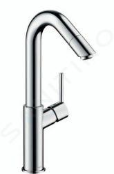 Hansgrohe Talis S2 - Páková umyvadlová baterie 250 s odtokovou soupravou s táhlem a výtokem otočným o 60°, chrom 32055000IIJ1