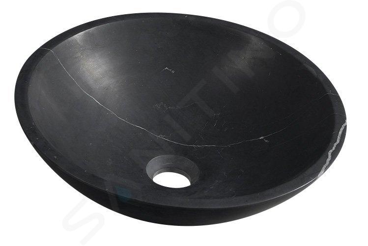 Sapho Blok - Waskom, diameter 400 mm, zonder kraangat, alpine wit 2401-35