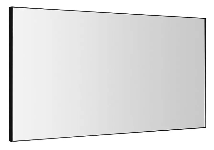 Levně Sapho Zrcadla - Zrcadlo Arowana v rámu, 120x60 cm, černá mat AWB1260