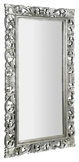 Sapho - Miroir en cadre Scule, 80x150 cm, argenté IN334