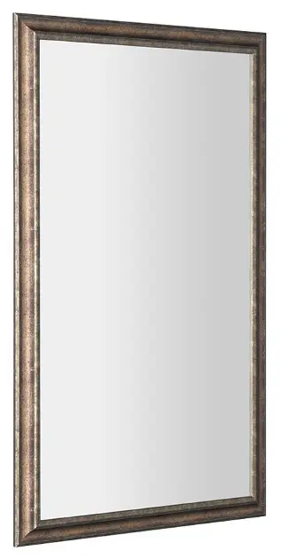 Levně Sapho Zrcadla - Zrcadlo Romina v rámu, 58x98 cm, bronzová patina NL398