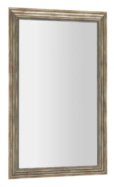 Levně Sapho Zrcadla - Zrcadlo Degas v rámu, 62x102 cm, černá/starobronz NL731