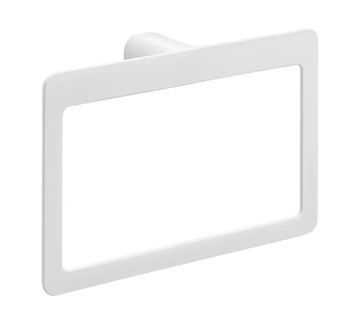 Sapho Gedy Pirenei - Portasciugamani 23x15 cm, bianco opaco PI7002