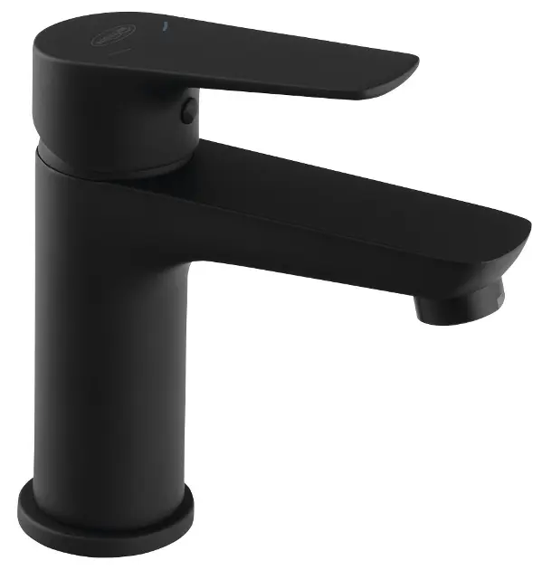 Aqualine Lotta - Slavina za umivaonik, crna mat LT602B
