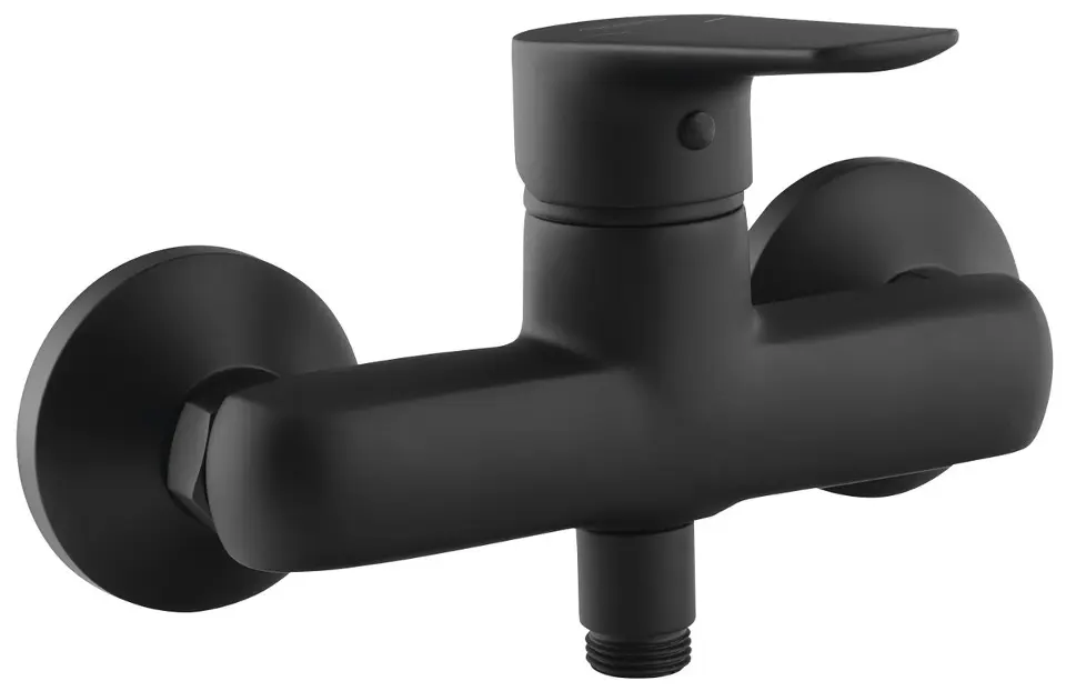 Aqualine Lotta - Suihkuhana, mattamusta LT611B