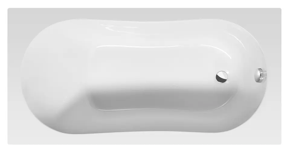 Aqualine - Kupaonica Jizera, 140 x 70 x 39 cm, bijela G1470