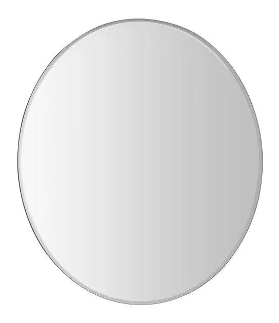 Levně Aqualine - Zrcadlo, průměr 70 cm, bez fazety a závěsu 22445