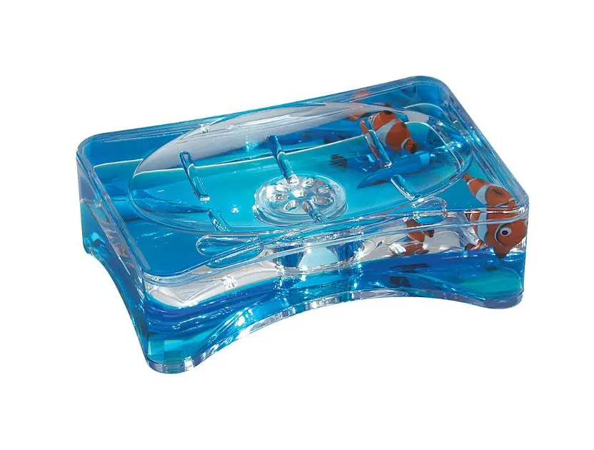 Aqualine Pyxis - Stojąca mydelniczka Nemo, niebieska PY1189