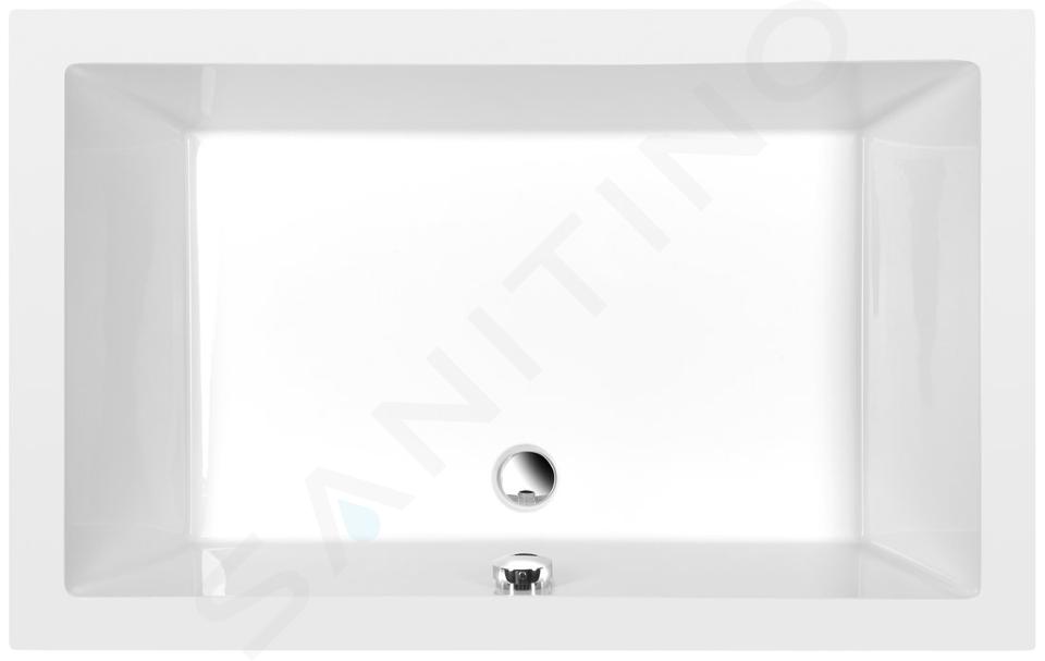 Polysan Deep - Receveur de douche profond avec construction, 1200x750x260 mm, blanc 78796