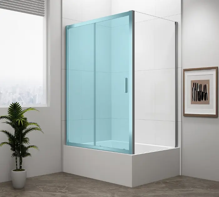 Polysan Deep - Sprchová stěna 75 cm, lesklý hliník/čiré sklo MD3116