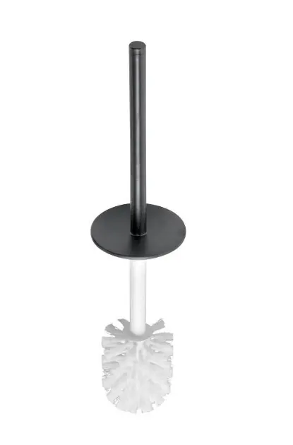 Keuco Edition 400 - Perie WC de rezervă, negru cromat periat 11564134000