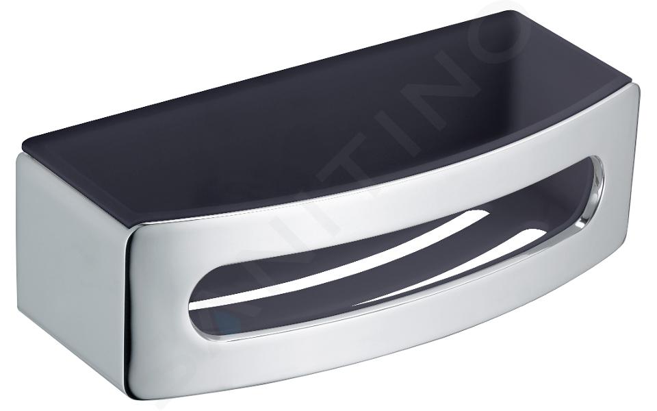 Keuco Elegance - Étagère, longueur 239 mm, anthracite/chrome 11658010001