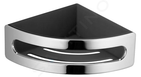 Keuco Elegance - Étagère d'angle, anthracite/chrome 11657010001