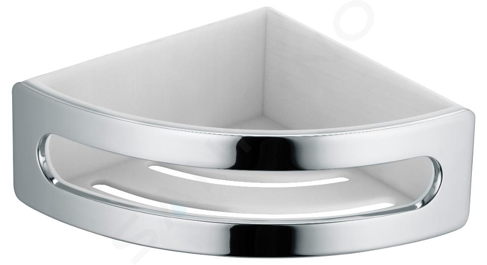 Keuco Elegance - Étagère d'angle, blanc/chrome 11657010000