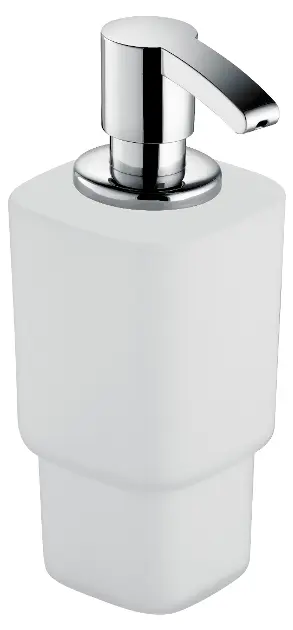 Keuco Elegance - Récipient en verre pour distributeur, verre dépoli 11653009001