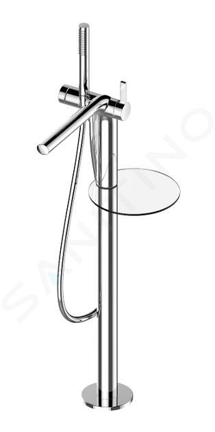 Keuco Edition 400 - Mitigeur de baignoire au sol, chrome 51527010100