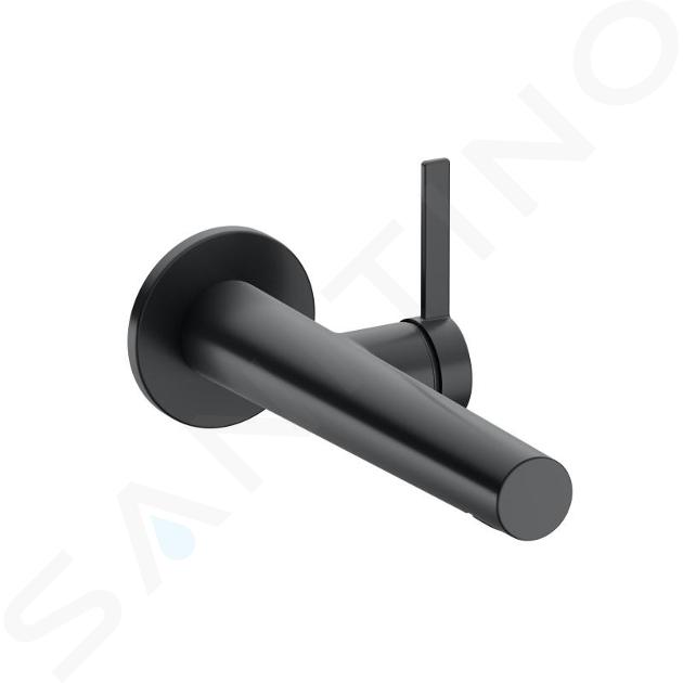 Keuco IXMO - Inbouw wastafelkraan, zwart chroom 59516131101
