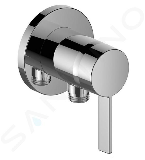 Keuco IXMO - Mitigeur de douche SOLO encastré avec corps d'encastrement, chrome 59552019521
