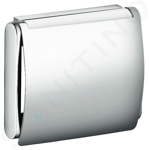 Keuco Plan - Porte-papier toilette avec couvercle, chrome 14960010000