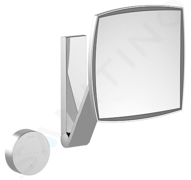 Keuco Miroirs cosmétiques - Miroir cosmétique mural avec éclairage LED, chrome 17613019002