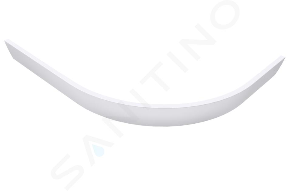 Polysan Rena - Frontpaneel L, 1000x800x110 mm, links, R550, wit 78756L