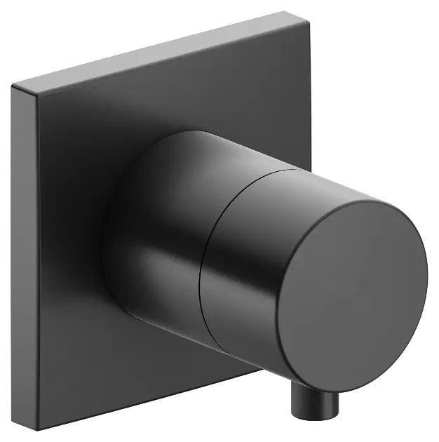 Keuco IXMO - Rubinetto d'arresto ad incasso, cromo nero 59541131002