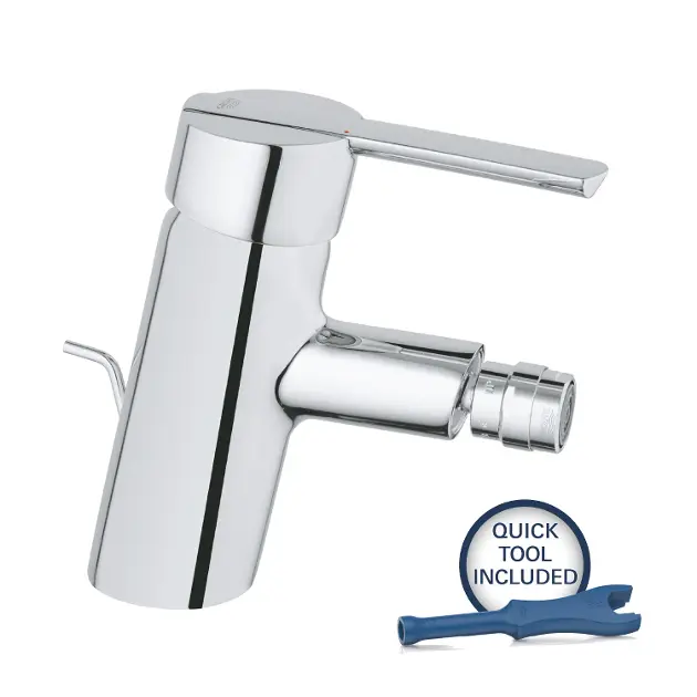 Grohe Feel - Bidetarmatur mit Ablaufgarnitur, Chrom 32558000