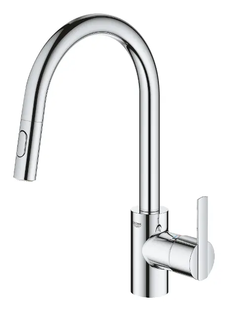 Grohe Feel Grifo de cocina (Cromo, Brillante)