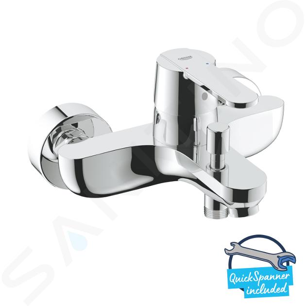 Grohe Get - Bateria wannowa naścienna, chrom 32887000