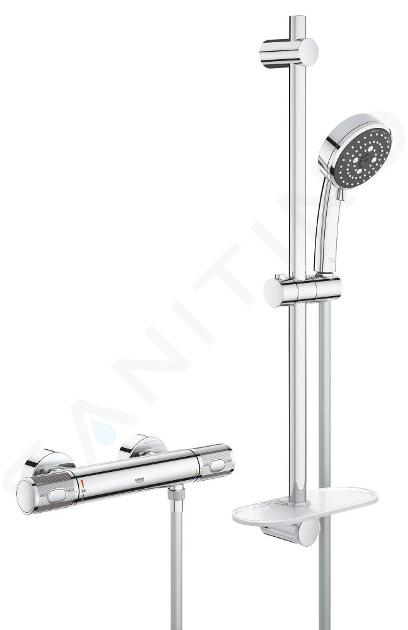 Grohe Grifo termostático de ducha Precision Joy (Cromo, Brillante)