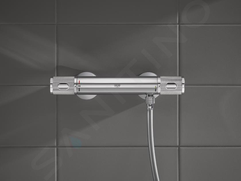 Grohe Precision Feel - Grifo termostático de bañera, cromo 34788000