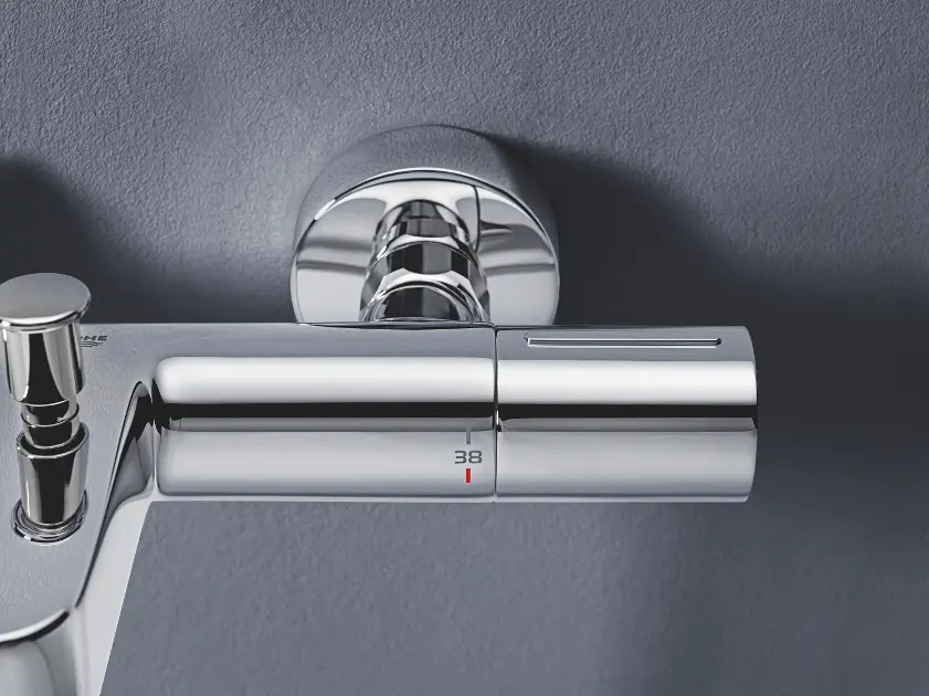 Mitigeur de douche GROHE Precision Feel avec colonne 34790000_26817000