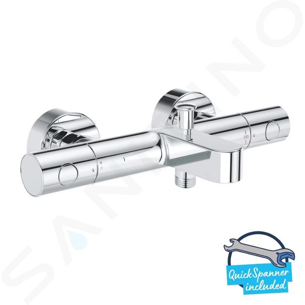 Grohe Precision Get - Termostatyczna bateria wannowa, chrom 34774000