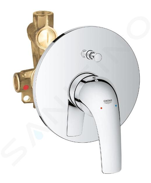 Grohe Start Curve - Podtynkowa bateria wannowa z korpusem, chrom 29115000