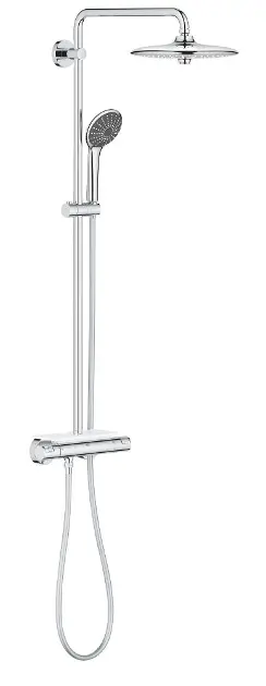 Columna de ducha GROHE Vitalo 260 Joy System con grifo monomando +  limpiador de grifo GroheClean