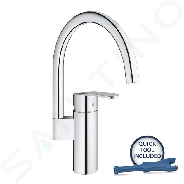 Miscelatore da cucina GROHE Edisc Cosmo con beccuccio fisso