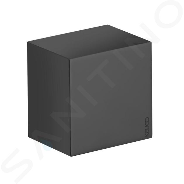 Keuco Edition 11 - Aansluitbocht, geborsteld zwart chroom 51147130000