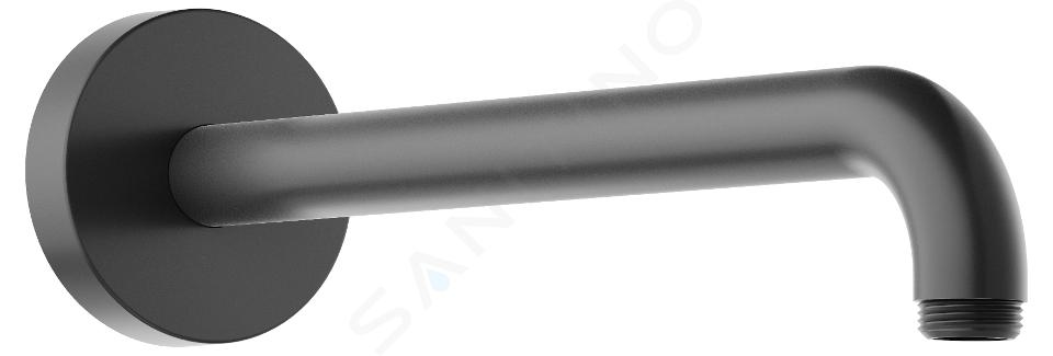 Keuco Elegance - Bras de douche, longueur 30 cm, chrome noir 51688130300