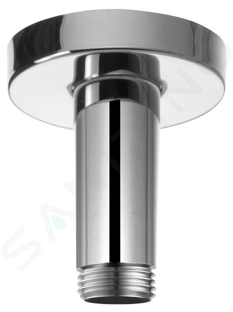 Keuco Elegance - Braccio doccia a soffitto, lunghezza 100 mm, cromo 51689010100