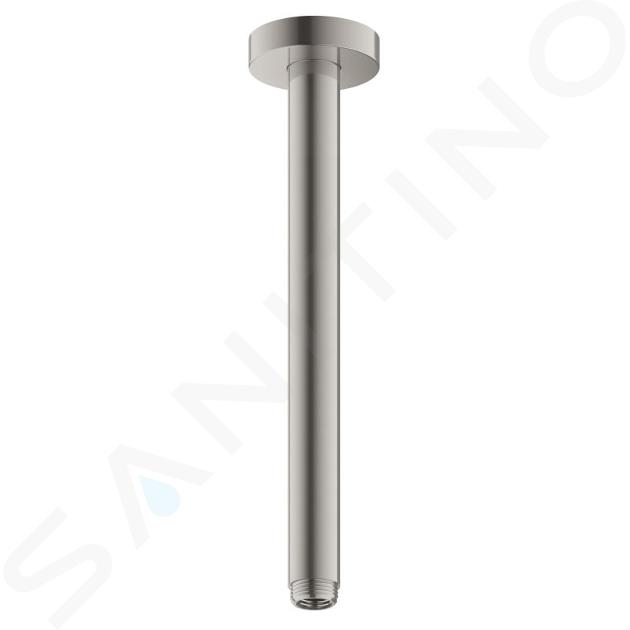 Keuco Elegance - Braccio doccia a soffitto, lunghezza 300 mm, acciaio inox 51689070300