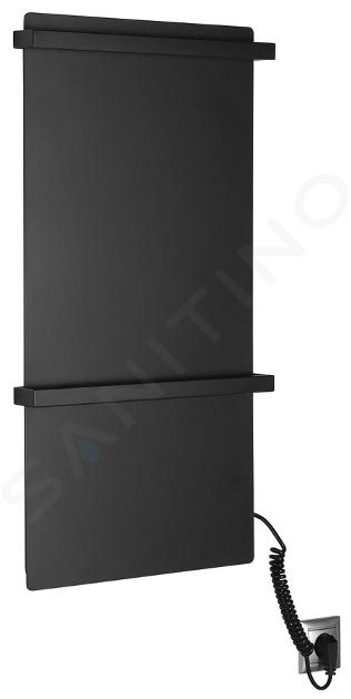 Sapho Calefacción - calefactor Elmis, 400x800 mm, 120 W, antracita EB430