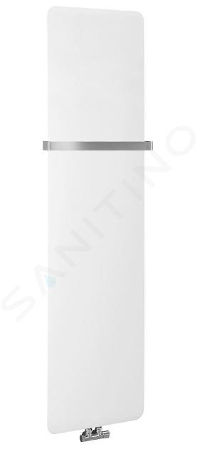 Sapho Handtuchheizkörper - Tabella-Heizelement, 37x159 cm, 550 W, weiß matt MI1537