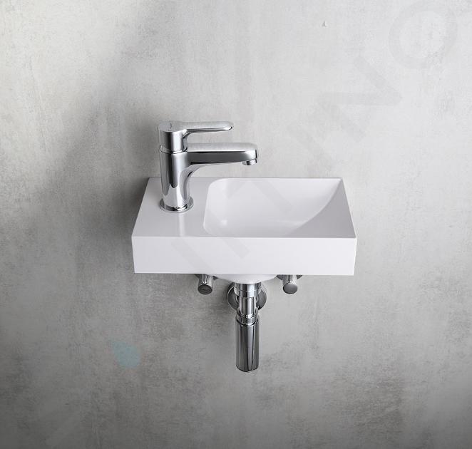 Sapho Minimal - Bonde refermable pour lavabo avec trop-plein