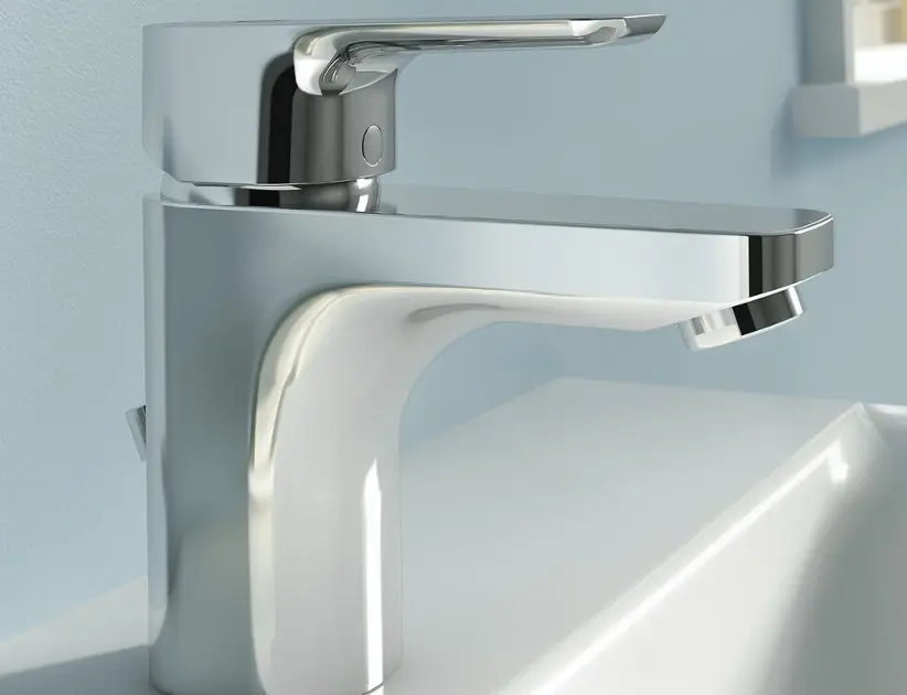 Ideal Standard Ceraplan IX - Miscelatore Ibrido Per Lavabo, Con Sistema Di Scarico Clickclack Alimentazione A Batteria Nero Seta Bd283xg