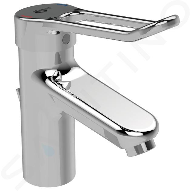 Ideal Standard Ceraplus II - Miscelatore da lavabo con sistema di scarico, cromo BC095AA