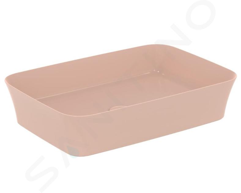 Ideal Standard Ipalyss - Lavabo à poser, 550x380 mm, sans trop-plein, Nude E2076V7